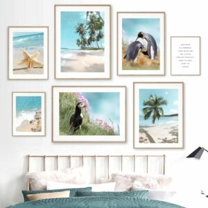 Daedalus Designs - Palm Tree Tropical Island Gallery Wall Canvas Art - Review