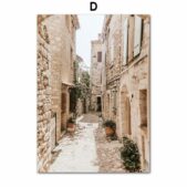 Daedalus Designs - Mediterranean Vintage Town Gallery Wall Canvas Art - Review