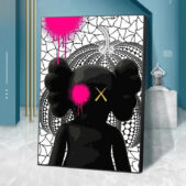 Daedalus Designs - Dark Kaws Yayoi Kusama Canvas Art - Review