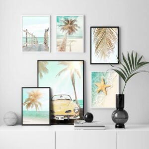 Daedalus Designs - Summer Beach Sunset Gateway Gallery Wall Canvas Art - Review