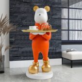 Daedalus Designs - Orange Hype Bear Statue - Review