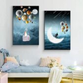 Daedalus Designs - Fly Me To The Moon Canvas Art - Review