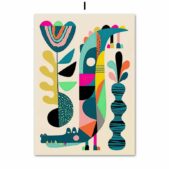 Daedalus Designs - Geometry Abstract Animals Gallery Wall Canvas Art - Review