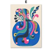 Daedalus Designs - Geometry Abstract Animals Gallery Wall Canvas Art - Review