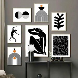 Daedalus Designs - Black And White Abstract Gallery Wall Canvas Art - Review