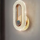 Daedalus Designs - Luxury Oval Crystal LED Wall Lamp - Review