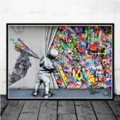 Daedalus Designs - Banksy Graffiti Canvas Art - Review
