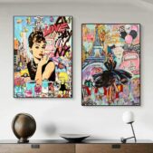 Daedalus Designs - Graffiti Audrey Hepburn Canvas Art - Review