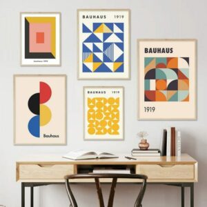 Daedalus Designs - Bauhaus Geometry Abstract Painting Canvas Art - Review
