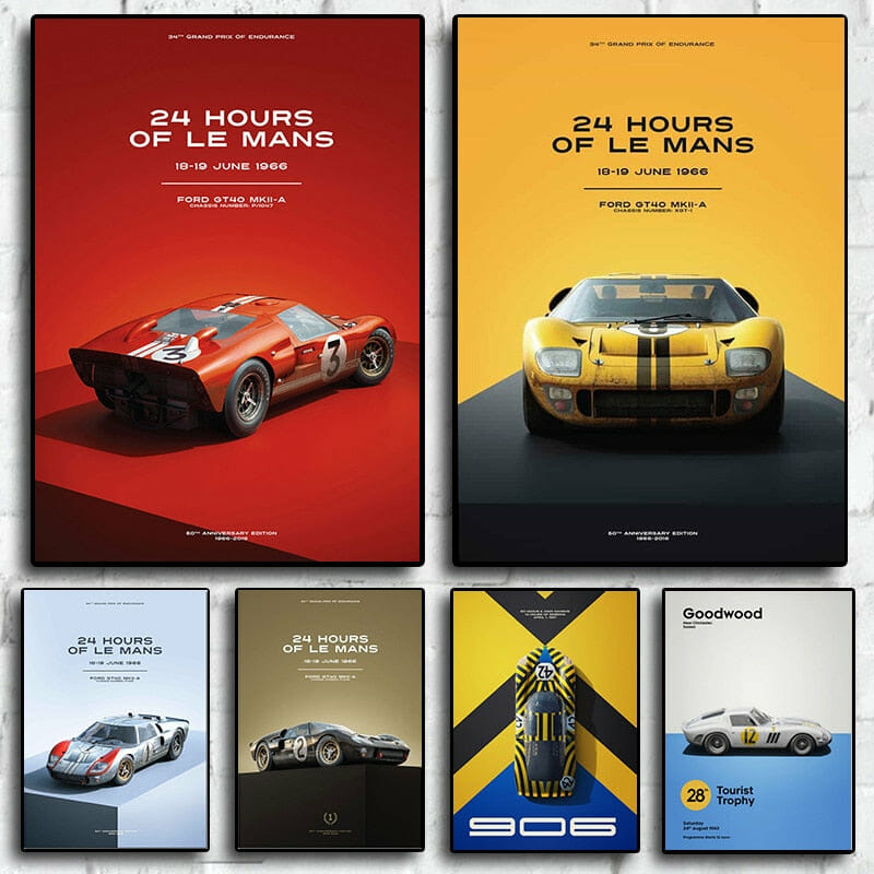 Daedalus Designs - 24 Hours Of Le Mans Car Race Canvas Art - Review