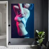 Daedalus Designs - Topless Wet Sexy Lady Portrait Canvas Art - Review