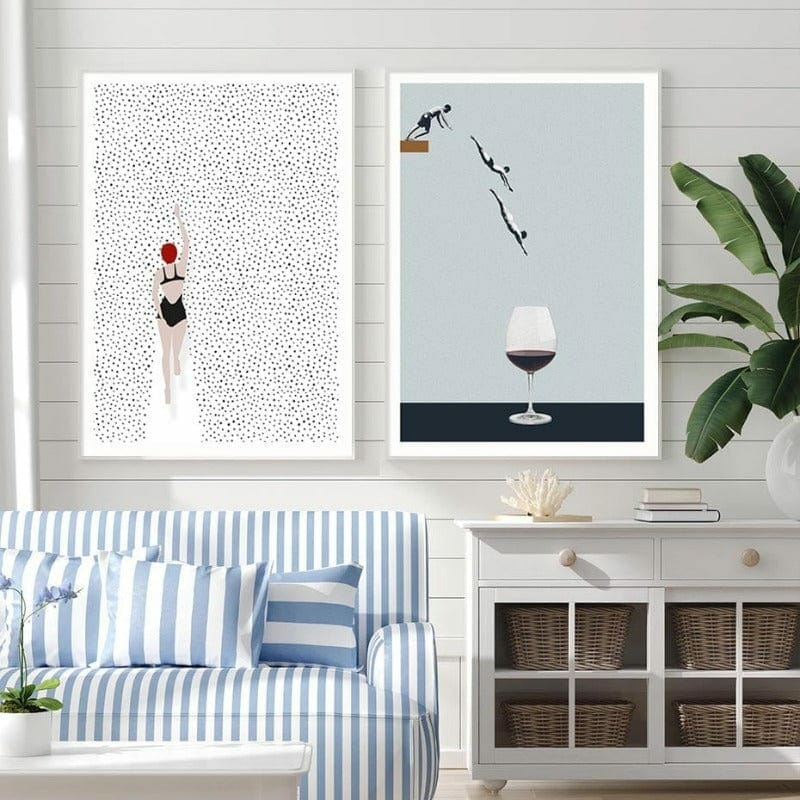 Daedalus Designs - Swimming In Wine Canvas Art - Review
