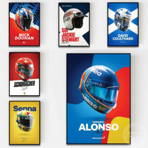 Daedalus Designs - Formula 1 Racing Helmet Canvas Art - Review