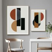 Daedalus Designs - Scandinavian Geometric Shapes Canvas Art - Review