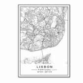 Daedalus Designs - Zurich Lisbon Metro Map Canvas Art - Review