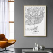 Daedalus Designs - Zurich Lisbon Metro Map Canvas Art - Review