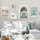 Daedalus Designs - Moroccan Ancient Architecture Gallery Wall Canvas Art - Review