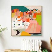 Daedalus Designs - Abstract Watercolor Building Canvas Art - Review