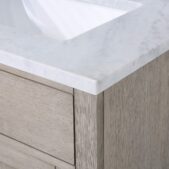 Daedalus Designs - Water Creation Chestnut 30 in. Grey Oak Single Sink Bathroom Vanity | Carrara White Marble Countertop | Oil-Rubbed Bronze Finish - Review