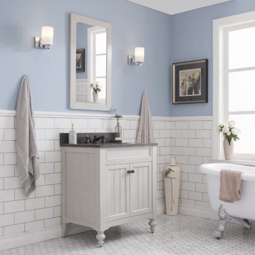 Daedalus Designs - Water Creation Potenza 30 In. Single Sink Bathroom Vanity Set | Blue Limestone Countertop | Oil-Rubbed Bronze Finish - Review