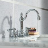 Daedalus Designs - Water Creation Elizabeth 36 in. Pure White Single Sink Bathroom Vanity | Carrara White Marble Countertop | Chrome Finish - Review
