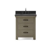 Daedalus Designs - Water Creation Aberdeen 30 Inch Grizzle Grey Single Sink Bathroom Vanity | Blue Limestone Countertop | Oil-Rubbed Bronze Finish - Review