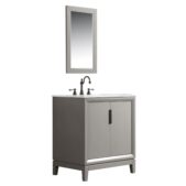 Daedalus Designs - Water Creation Elizabeth 30 in. Cashmere Grey Single Sink Bathroom Vanity | Carrara White Marble Countertop | Oil-Rubbed Bronze Finish - Review