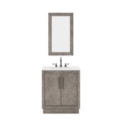 Daedalus Designs - Water Creation Hugo 30 Inch Grey Oak Single Sink Bathroom Vanity | Carrara White Marble Countertop | Oil-Rubbed Bronze Finish - Review