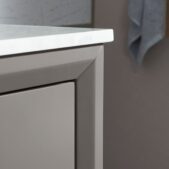 Daedalus Designs - Water Creation Elizabeth 30 in. Cashmere Grey Single Sink Bathroom Vanity | Carrara White Marble Countertop | Oil-Rubbed Bronze Finish - Review