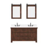 Daedalus Designs - Water Creation Aberdeen 60 Inch Double Sink Bathroom Vanity | Carrara White Marble Countertop | Oil-Rubbed Bronze Finish - Review