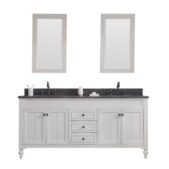 Daedalus Designs - Water Creation Potenza 72 In. Double Sink Bathroom Vanity Set | Blue Limestone Countertop | Oil-Rubbed Bronze Finish - Review