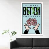 Daedalus Designs - Always Bet On Yourself Alec Monopoly Wall Art - Review
