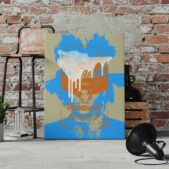 Banksy-Basquiat-Soup-Graffiti-Framed-Canvas-Wall-Art-6