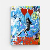 Daedalus Designs - Banksy Become The Dream Graffiti Framed Canvas Wall Art - Review