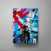 Daedalus Designs - Banksy Einstein Love Is The Answer Graffiti Wall Art - Review