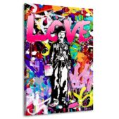 Daedalus Designs - Banksy Love Chaplin Abstract Graffiti Wall Art - Review