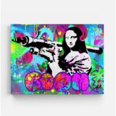 Daedalus Designs - Banksy Mona Lisa Rocket Launcher Graffiti Wall Art - Review