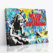 Daedalus Designs - Banksy Never Stop Dreaming Graffiti Wall Art - Review