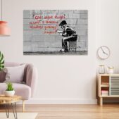 Daedalus Designs - Banksy One Original Thought Wall Art - Review