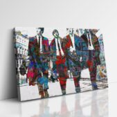 Daedalus Designs - Beatles Imagine Peace Framed Canvas Wall Art - Review