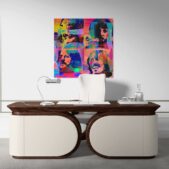 Daedalus Designs - Beatles Let It Be Psychedelic Framed Canvas Wall Art - Review