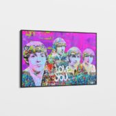 Beatles-Love-You-Framed-Canvas-Wall-Art