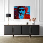 Daedalus Designs - Bob Dylan Portrait Framed Canvas Wall Art - Review