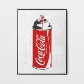 Daedalus Designs - Coca Cola Original Spray Framed Canvas Wall Art - Review