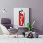 Daedalus Designs - Coca Cola Original Spray Framed Canvas Wall Art - Review