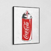Coca-Cola-Original-Spray-Framed-Canvas-Wall-Art