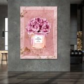 Daedalus Designs - Coco Chanel N5 Perfume Pink Marble Wall Art - Review