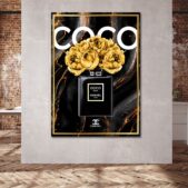 Daedalus Designs - Coco Chanel Noir Perfume Black Marble Wall Art - Review