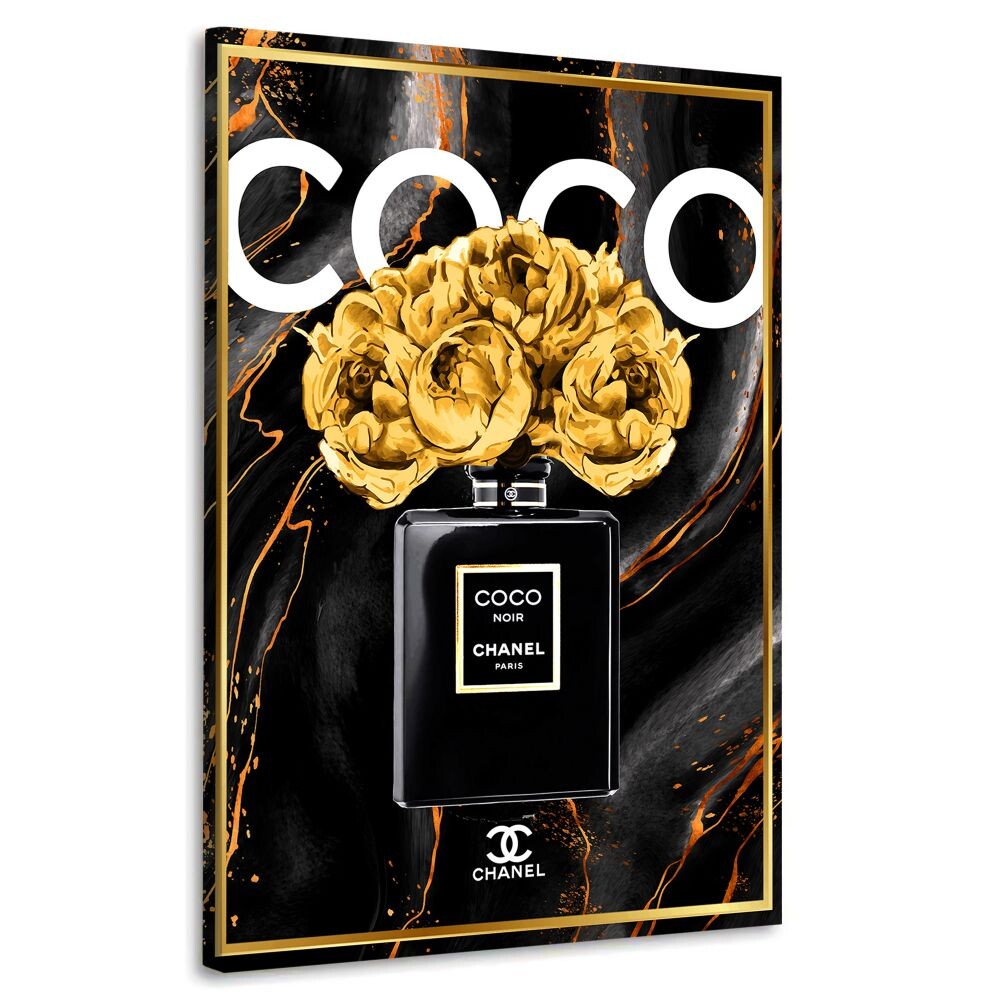 Daedalus Designs - Coco Chanel Noir Perfume Black Marble Wall Art - Review