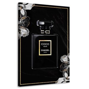 Daedalus Designs - Coco Chanel Noir Perfume Dark Rose Wall Art - Review